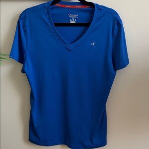Champion Royal Blue V-Neck Tee